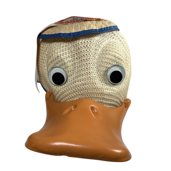 Vintage 1970’s Walt Disney World Donald Duck Hat w/ squeaky beak - Picture 9 of 9